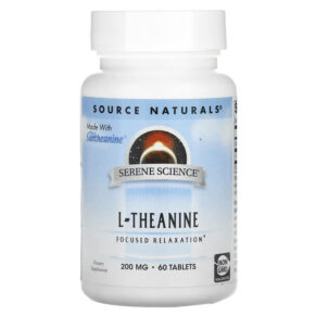 Source Naturals Serene Science L-Theanine 200 mg 60 viên 021078014997