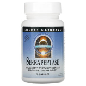 Source Naturals Serrapeptase 60 viên 021078019497