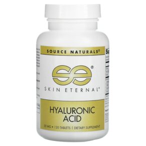 Source Naturals Skin Eternal Hyaluronic Acid 50 mg 120 viên 021078016267