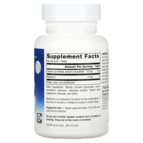 Source Naturals Sleep Science Melatonin Timed Release 3 mg 240 Tablets 021078000679