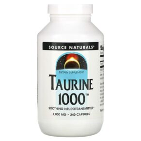 Source Naturals Taurine 1000 1.000 mg 240 viên 021078020691