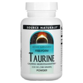 Source Naturals Taurine Powder 3.53 oz (100 g) 021078001669