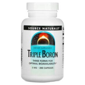 Source Naturals Triple Boron 3 mg 200 viên 021078019145