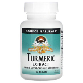 Source Naturals Turmeric Extract 100 viên 021078000891