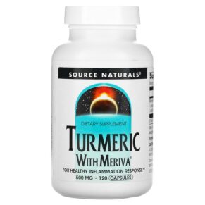 Source Naturals Turmeric + Meriva 500 mg 120 viên 021078024248