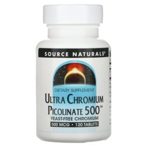 Source Naturals Ultra Chromium Picolinate 500 500 mcg 120 viên 021078005162