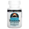 Source Naturals Vanadium with Chromium 90 Tablets 5 Source Naturals Vanadium + Chromium 90 viên 021078018353