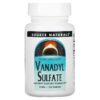 Source Naturals Vanadyl Sulfate 10 mg 100 viên 021078017479