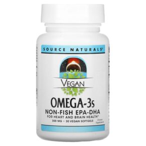 Source Naturals Vegan Omega-3s Non-Fish EPA-DHA 300 mg 30 viên 021078024583