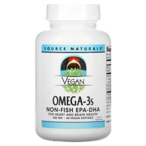 Source Naturals Vegan Omega-3S Non-Fish EPA-DHA 300 mg 60 viên 021078024590