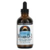 Source Naturals Vitamin D-3 4 fl oz (118.28 ml) 021078022763