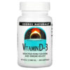 Source Naturals Vitamin D-3 50 mcg (2.000 IU) 200 viên 021078022374