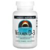 Source Naturals Vitamin D-3 5.000 IU (125 mcg) 240 Capsules 4 Source Naturals Vitamin D-3 5.000 IU (125 mcg) 240 viên 021078023388