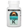 Source Naturals Vitamin K 500 mcg 200 Tablets 5 Source Naturals Vitamin K 500 mcg 200 viên 021078014508