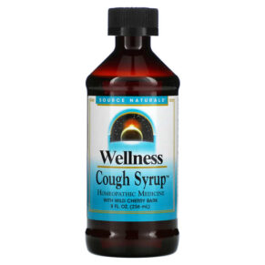 Source Naturals Wellness Cough Syrup 8 fl oz (236 ml) 021078013525
