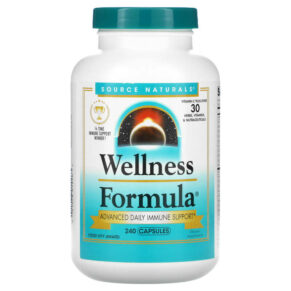 Source Naturals Wellness Formula Advanced Daily Immune Support 240 viên 021078014263