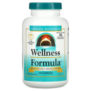 Source Naturals Wellness Formula Advanced Daily Immune Support 240 viên 021078019626