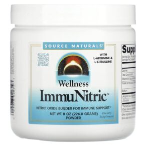 Source Naturals Wellness ImmuNitric Powder 8 oz (226.8 g) 021078028758