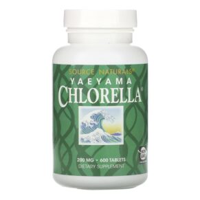 Source Naturals Yaeyama Chlorella 200 mg 600 viên 021078014546