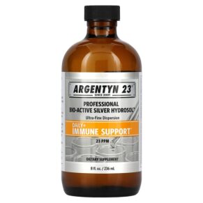 Sovereign Silver Argentyn 23 Professional Bio-Active Silver Hydrosol 8 fl oz (236 ml) 684088331333