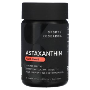 Sports Research Astaxanthin 12 mg 60 viên 023249004554