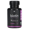 Sports Research Biotin + Coconut Oil 10.000 mcg 120 viên 023249010159