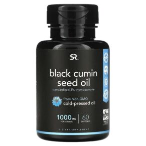 Sports Research Black Cumin Seed Oil 500 mg 60 viên 023249091554