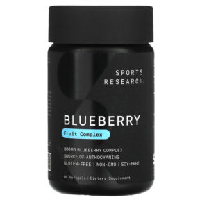 Sports Research Blueberry Concentrate 800 mg 60 viên 023249010128