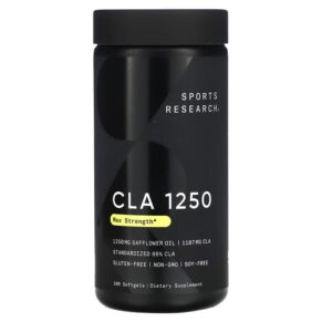 Sports Research CLA 1250 Max Strength 1.250 mg 180 viên 023249010524