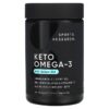 Sports Research Keto Omega-3 + Salmon Oil 120 viên 023249012337