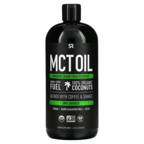 Sports Research MCT Oil Unflavored 32 fl oz (946 ml) 023249010272