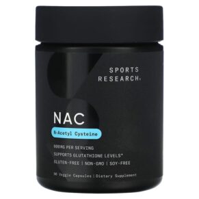 Sports Research NAC N-Acetyl-Cysteine 600 mg 90 viên 023249091561