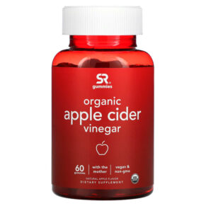 Sports Research Organic Apple Cider Vinegar + the Mother Natural Apple 60 viên 023249013013
