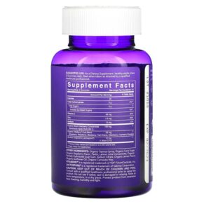 Sports Research Organic Elderberry Vitamin C + Zinc Natural Berry 60 Gummies 023249013495