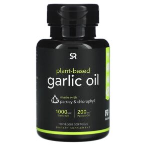 Sports Research Plant-Based Garlic Oil + Parsley & Chlorophyll 150 viên 023249012252