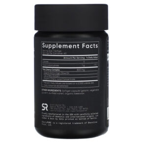 Sports Research Tart Cherry Fruit Complex 800 mg 60 Softgels 023249010111