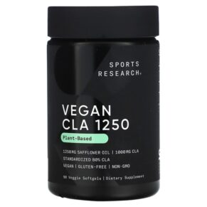 Sports Research Vegan CLA 1250 1.250 mg 90 viên 023249055679