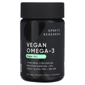 Sports Research Vegan Omega-3 60 viên 023249011156