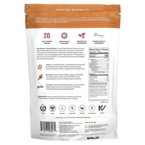Sprout Living Epic Protein Organic Plant Protein + Superfoods Chocolate Maca 1 lb (456 g) 852457007060