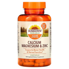 Sundown Naturals Calcium Magnesium & Zinc 100 viên 030768003258