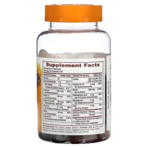 Sundown Naturals Multivitamin Gummies Grape Orange & Cherry Flavored 120 Gummies 030768304171