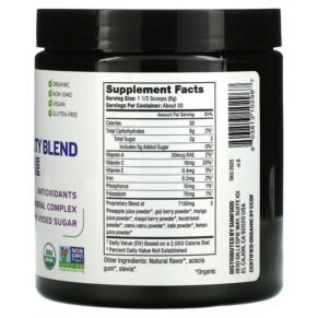 Sunfood Organic Night Beauty Blend Restore Maqui Berry Mango 8.46 oz (240 g) 803813102967