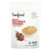 Sunfood Organic Red Maca Powder 8 oz (227 g) 4 Sunfood Organic Red Maca Powder 8 oz (227 g) 803813906404