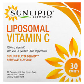 Sunlipid Liposomal Vitamin C 30 gói 0.17 fl oz (5 ml) 810012470001