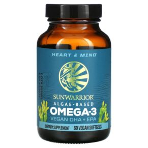 Sunwarrior Algae-Based Omega-3 Vegan DHA + EPA 60 viên 814784026381