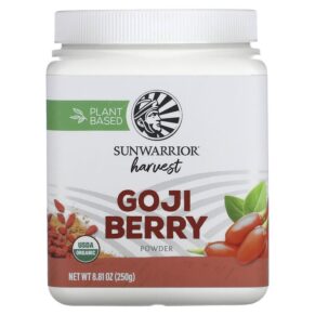 Sunwarrior Goji Berry Powder 8.81 oz (250 g) 814784026930
