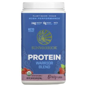 Sunwarrior Warrior Blend Protein Berry 1.65 lb (750 g) 814784024233