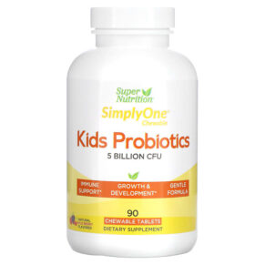 Super Nutrition Kid’s Probiotics Wild Berry Flavor 5 Billion CFU 90 viên 898220021819