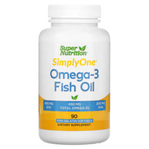 Super Nutrition Omega-3 Fish Oils 1.000 mg 90 Fish viên 898220021406
