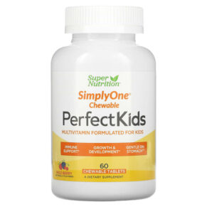 Super Nutrition Perfect Kids Complete Multivitamin Wild-Berry 60 viên 033739002359